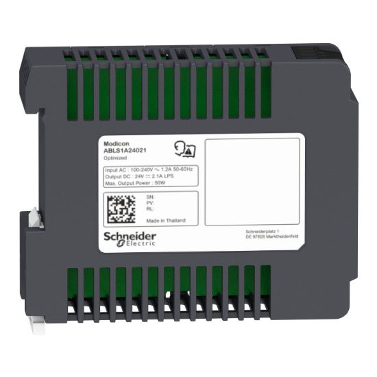 Picture of Regulated Power Supply, 100 to 240V AC, 24V, 2.1A, single phase, Optimized