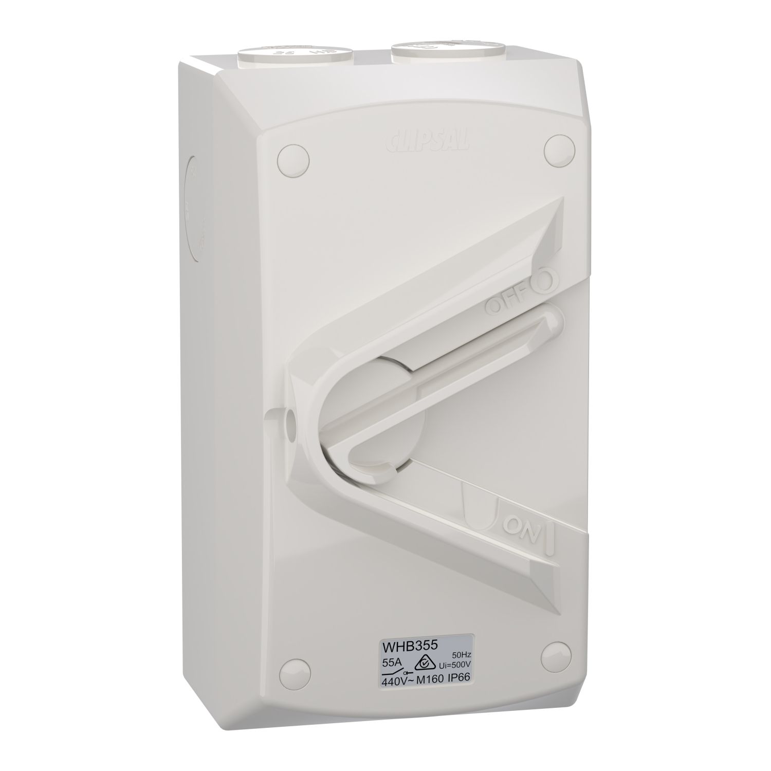 Picture of Switch, Weathershield, 1-Gang, 3 Pole, 55A, 440VAC, IP66