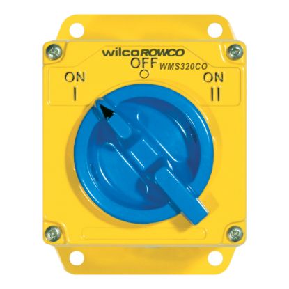 Picture of Changeover Switch, Metal Clad, 3 Pole, 20A, 415V, Made of Cast Aluminium