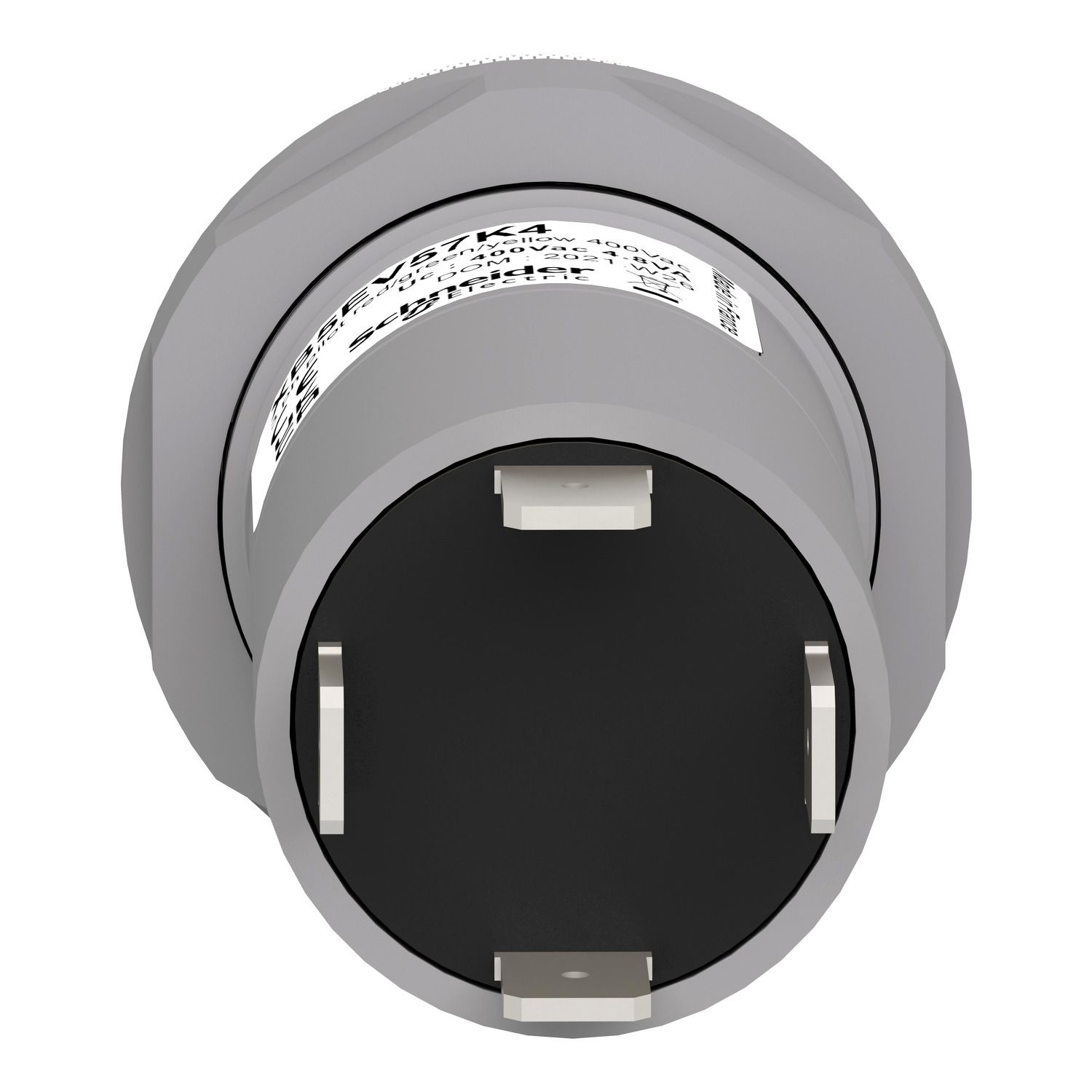 Picture of Monolithic pilot light, Harmony XB5, 3 phases Voltage, indicator with 3 LED, red, green, yellow, 400V AC