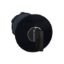 Picture of head for non illuminated push button, Harmony XB5, black, 40mm mushroom pushbutton, 22mm latching key release