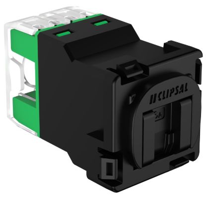 Picture of RJ45 Jack, Clipsal Actassi, CAT6A UTP 30M Shutter