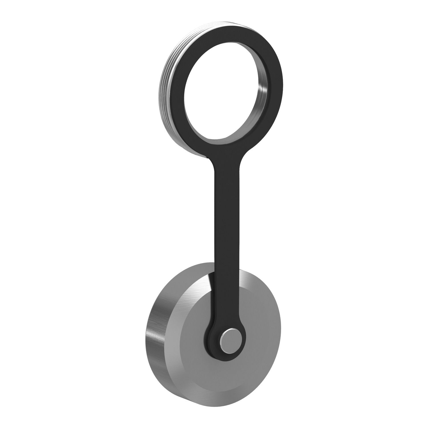 Picture of Protection cover, Harmony XB5, metal, silver, for RJ45 and USB ports