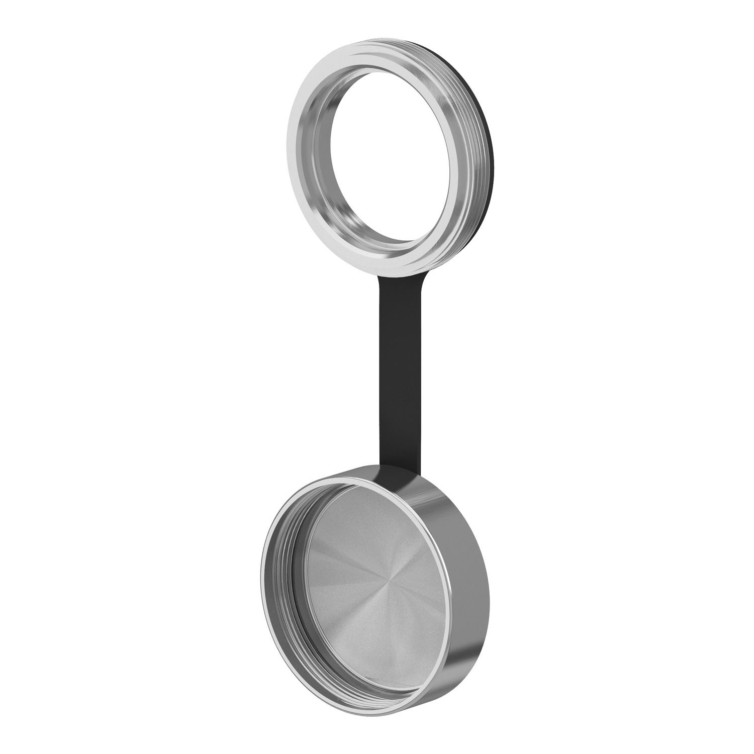 Picture of Protection cover, Harmony XB5, metal, silver, for RJ45 and USB ports