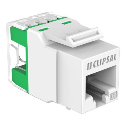 Picture of RJ45 Jack, Clipsal Actassi, CAT6 UTP Keystone