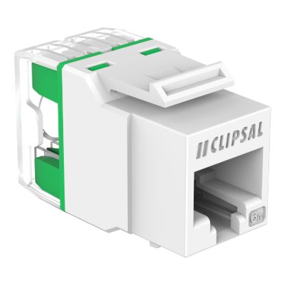 Picture of RJ45 Jack, Clipsal Actassi, CAT6A UTP Keystone