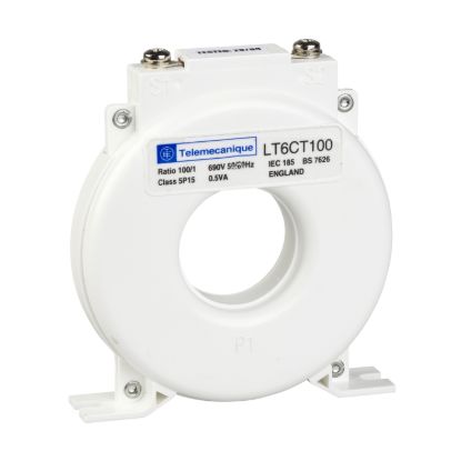 Picture of Current transformer, TeSys T, LT6CT, 100/1 ratio, class 5P