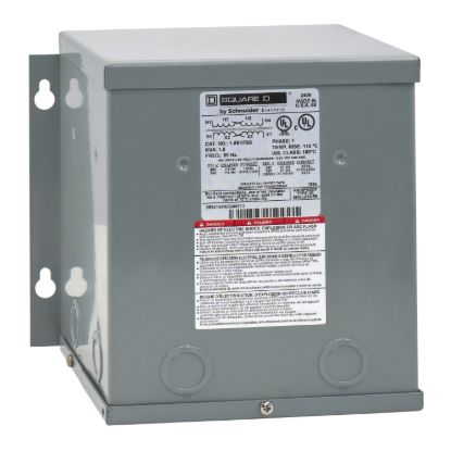 Picture of Transformer, dry type, encapsulated, 1.5kVA, 1 phase, 240x480V primary, 120/240V secondary, 8A, 115C rise