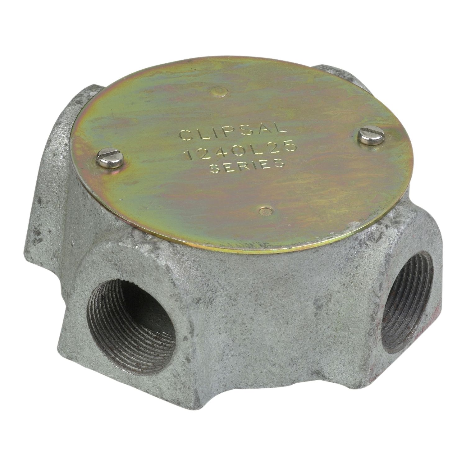 Picture of Machine Cast Fittings, Clipsal - Cable Management, Junction Boxes and Lid Kits, 25mm, 3 Way