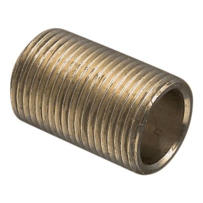 Picture of Machined Brass Steel Coupling, Clipsal - Cable Management, 20mm Brass Nipple