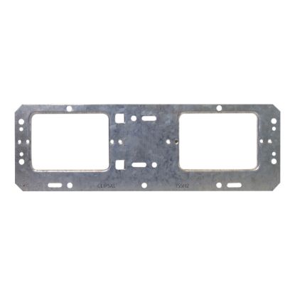 Picture of Metal Bracket, Clipsal - Mounting Accessories, 2 Gang, Front Stud Mount Horizontal