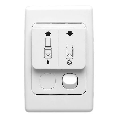 Picture of Room Access Card Operated Switch, 2000 Series, 250VAC, 1 x 16A/2 x 10A, with Neon Indicator