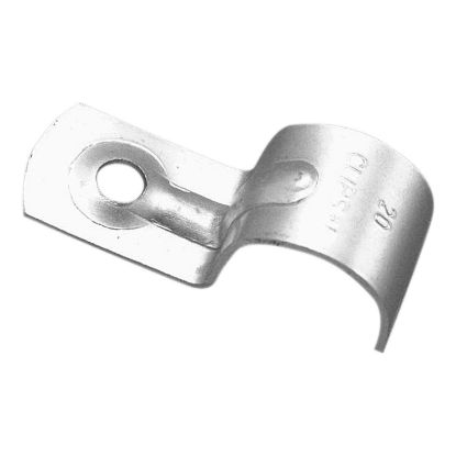 Picture of Half Saddle, Clipsal - Cable Management, 16mm Zinc Plated Metal