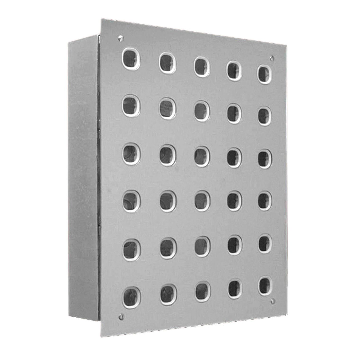 Picture of Switch Plate, Metal Plate Series, 30 Gang, 6 Rows of 5, Less Mechanisms