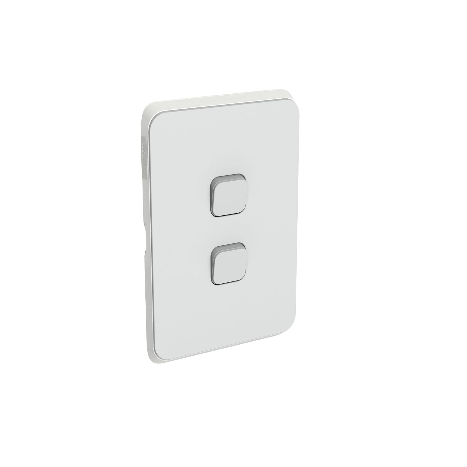 Picture of Switch Plate Skin, Clipsal Iconic, 2 Gang, Horizontal/Vertical Mount, Clip-On