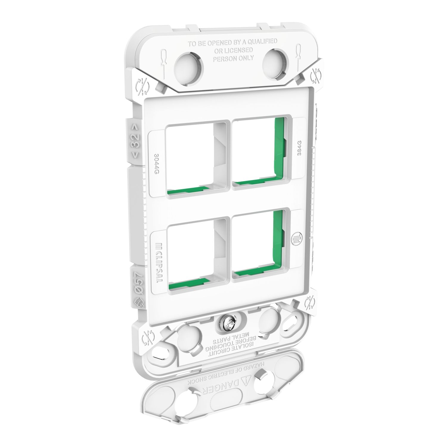 Picture of Switch Grid, Clipsal Iconic, 4 Gang, Horizontal/Vertical Mount