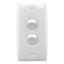 Picture of Flush Switch, Standard Series, 2 Gang, 250VAC, 10A, Intermediate Architrave