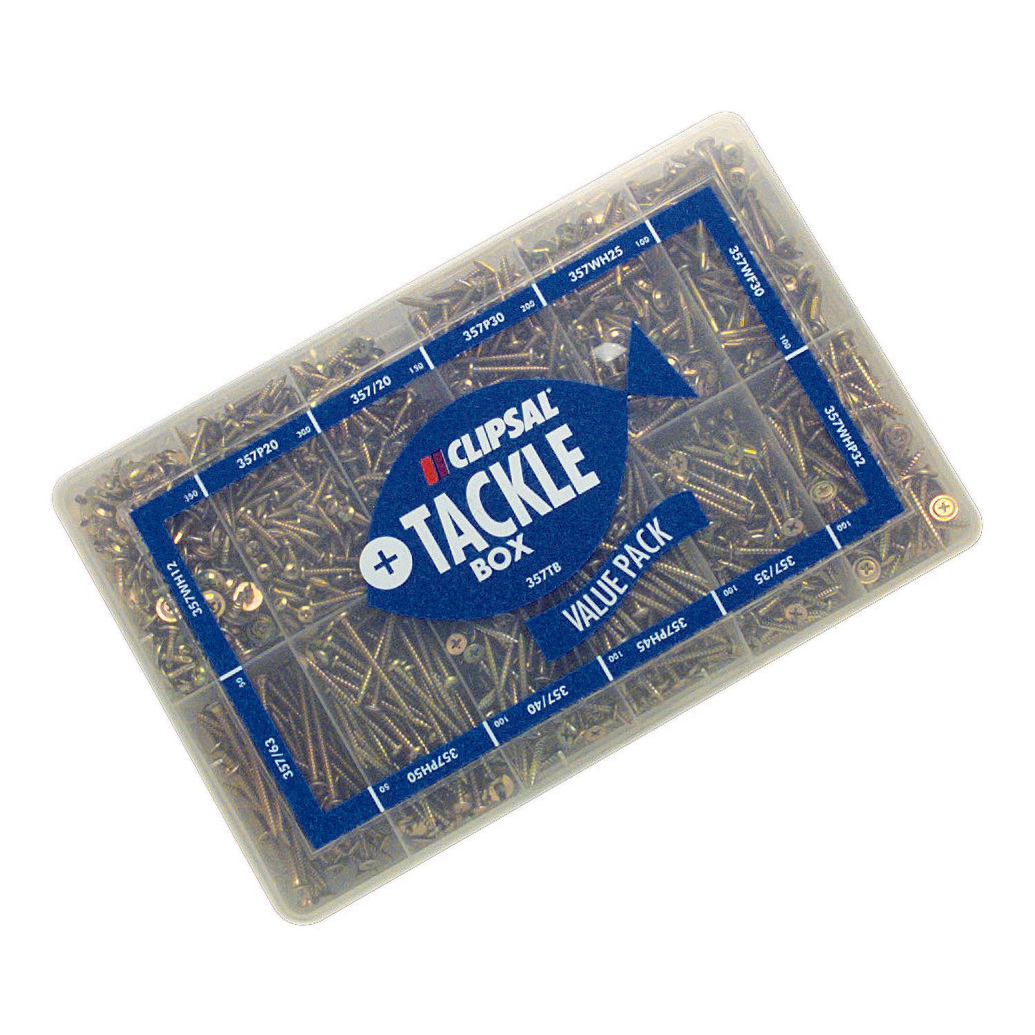 Picture of Tool Boxes, Clipsal - General Accessories, 12 Compartment Transparent Box with Assorted