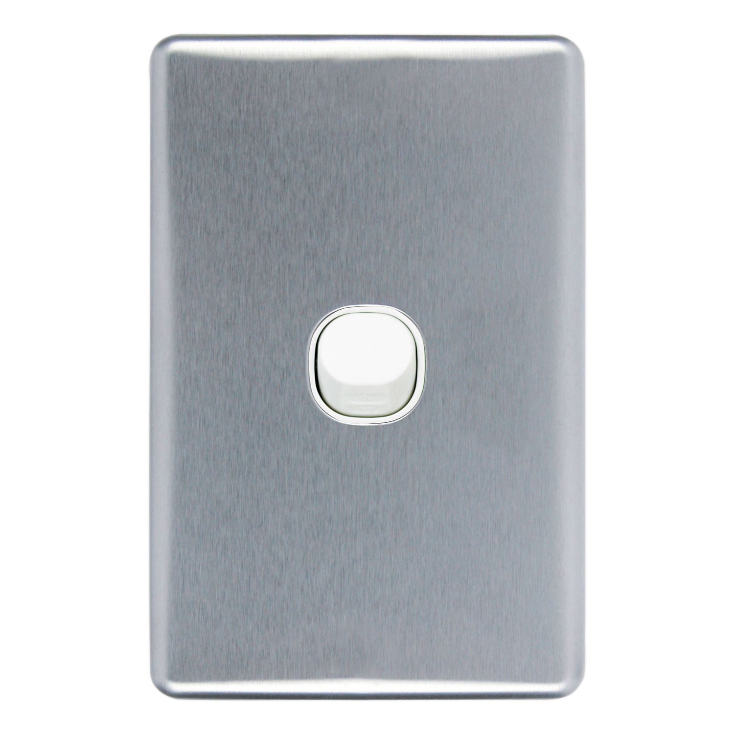 Picture of Flush Switch, Classic C2000 Series, 1 Gang, 250VAC, 10A, Standard, Vertical