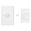 Picture of Flush Switch, Classic C2000 Series, 1 Gang, 250VAC, 10A, Vertical