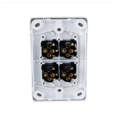 Picture of Flush Switch, Classic C2000 Series, 5 Gang, 250VAC, 10A, Standard, Vertical