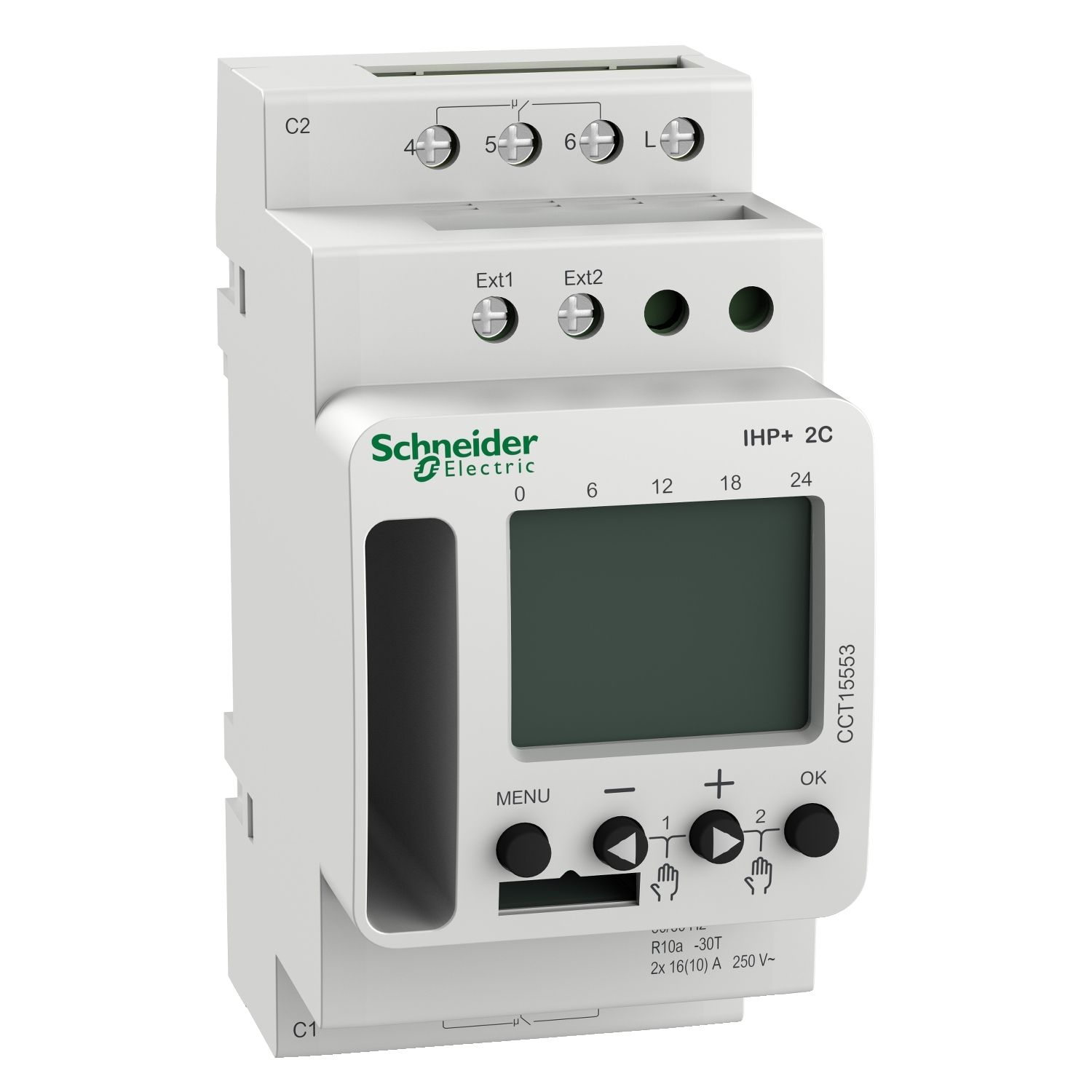Picture of Acti9 IHP+ 2C (24h/7d) SMARTw programmable time switch