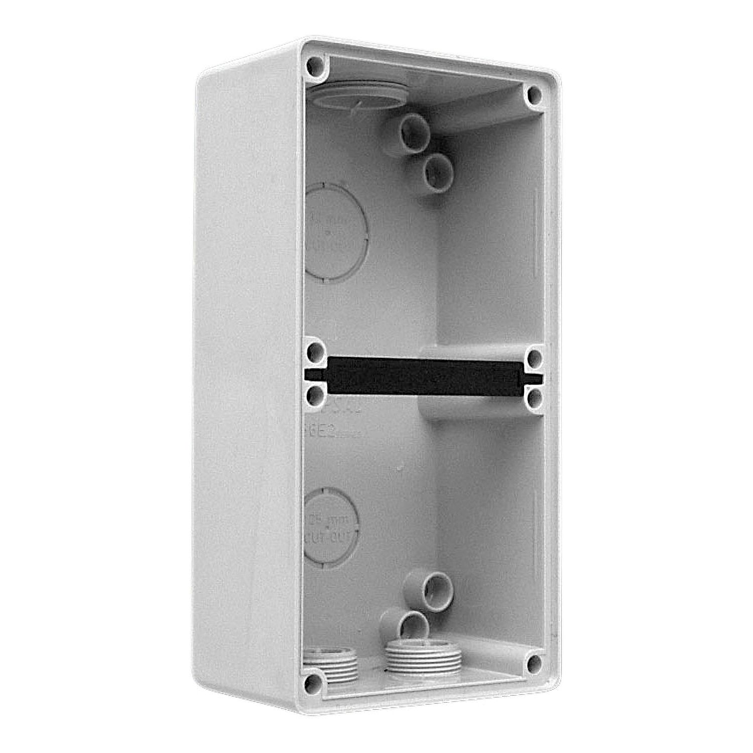 Picture of Mounting Enclosure, Clipsal - 56 Series, 2 Gang (198 x 101 x 63mm high)