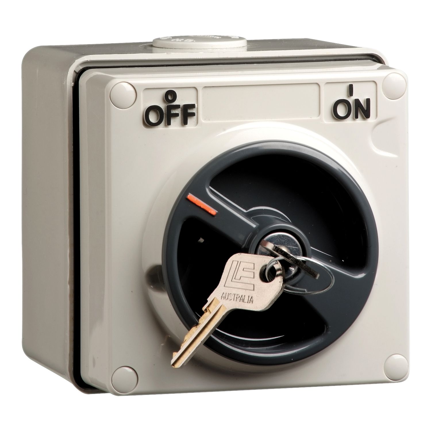 Picture of Switch, Clipsal - 56 Series, 1 Pole, 250VAC, 15A, Common Key Lock, On/Off Locking Position