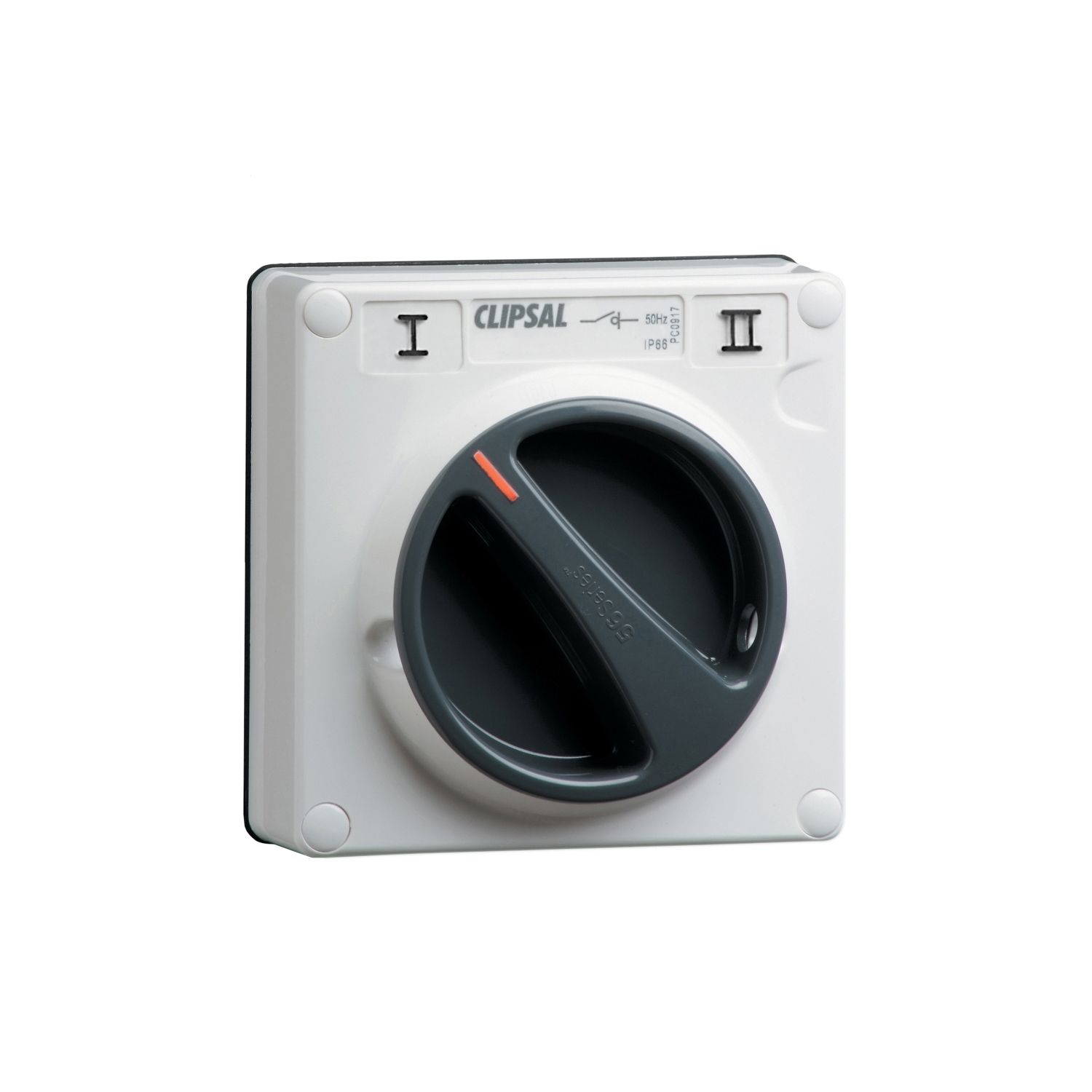 Picture of Surface Switch, Clipsal - 56 Series, PVC 1 Gang 2 Way 10A Less Enclosure