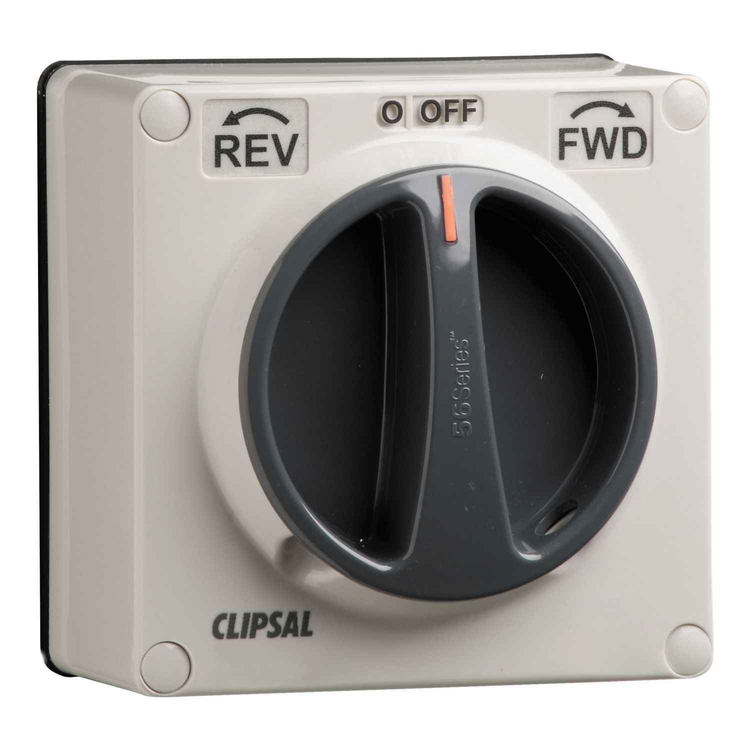 Picture of Surface Switch, Clipsal - 56 Series, 1 Gang 3 Pole 20A Reversing Less Enclosure