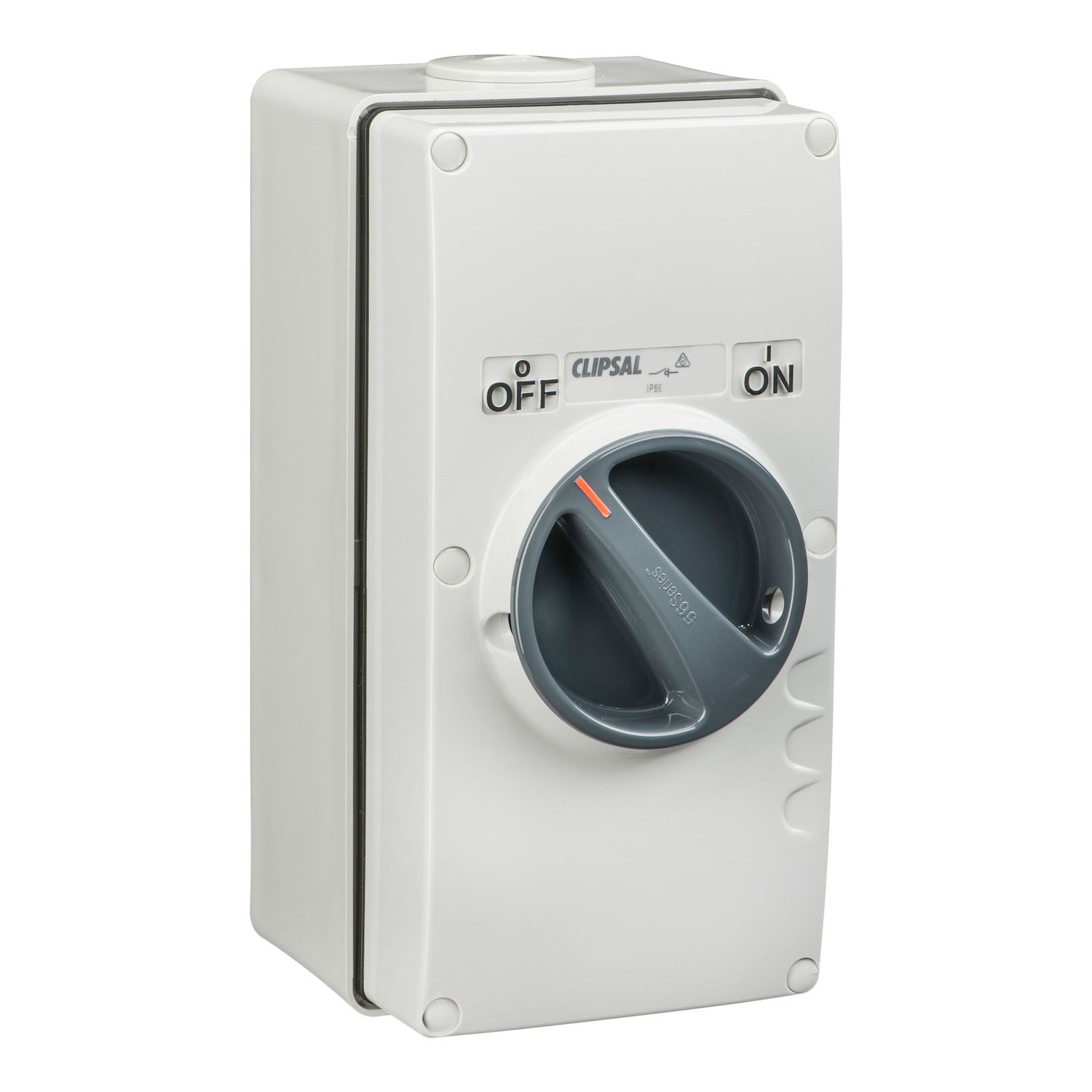 Picture of Surface Switch, Clipsal - 56 Series, 2 Gang Three Pole 40A Base Mount