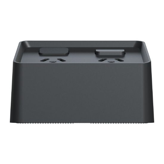 Picture of Twin Switched Socket Outlet, Clipsal Iconic Outdoor, Horizontal, 10A, 250V