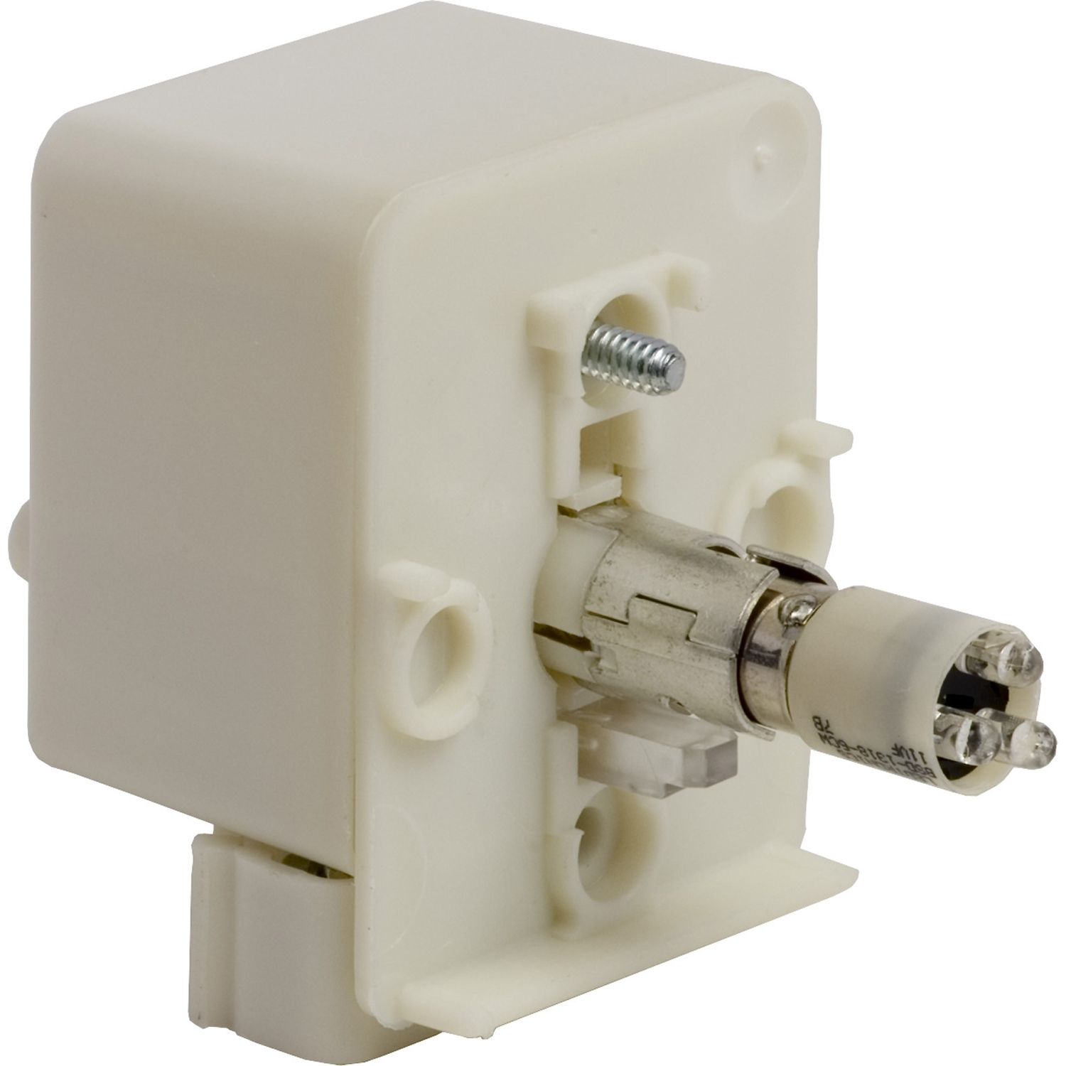 Picture of 30mm Push Button, Types K, SK or KX, light module, white LED lamp, 24/28 VAC/VDC