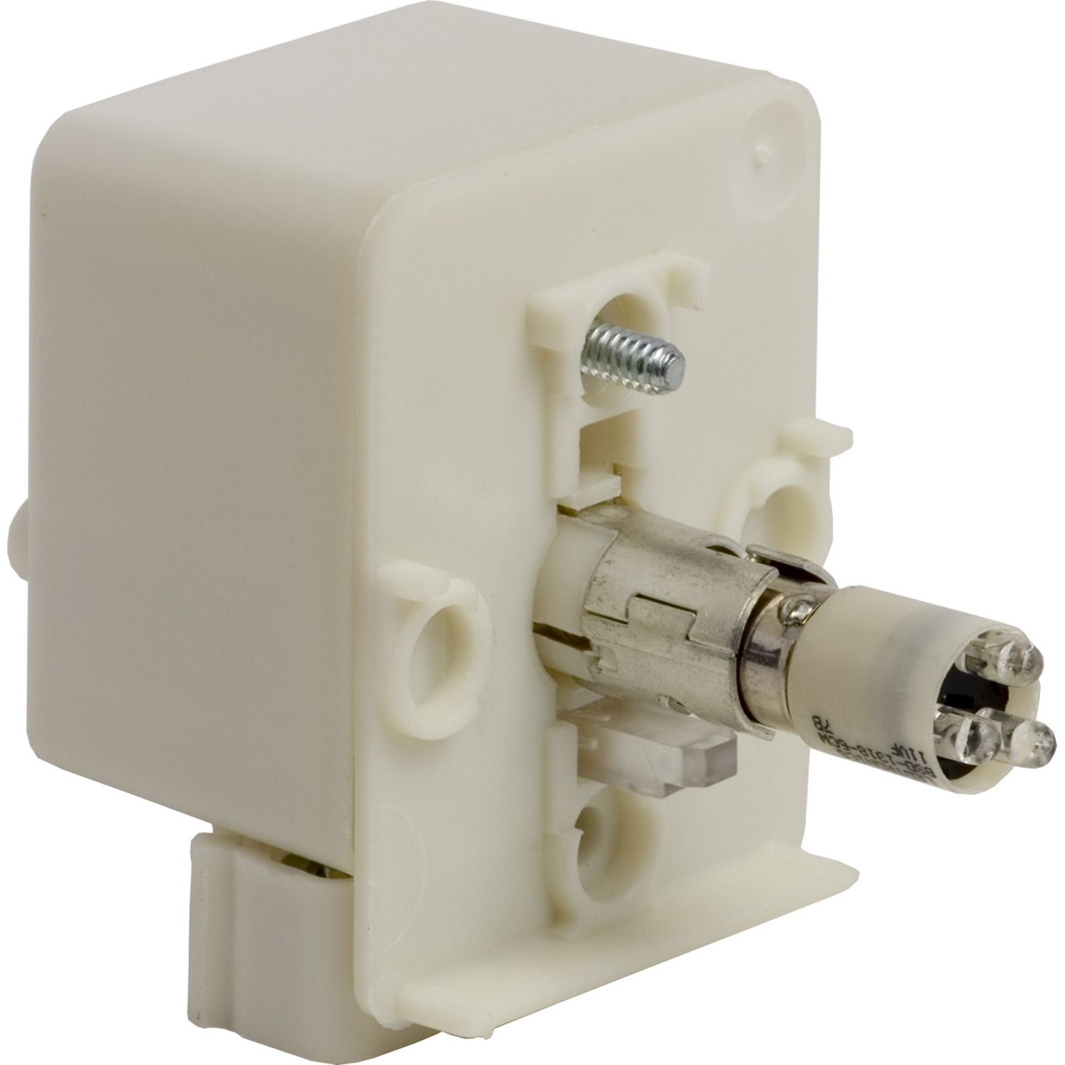 Picture of 30mm Push Button, Types K, SK or KX, light module, white LED lamp, 120 VAC/VDC