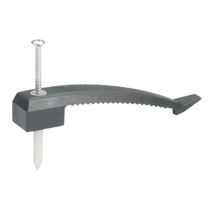 Picture of single cable wing, Thorsman, with nail plug, dark grey- set of 25