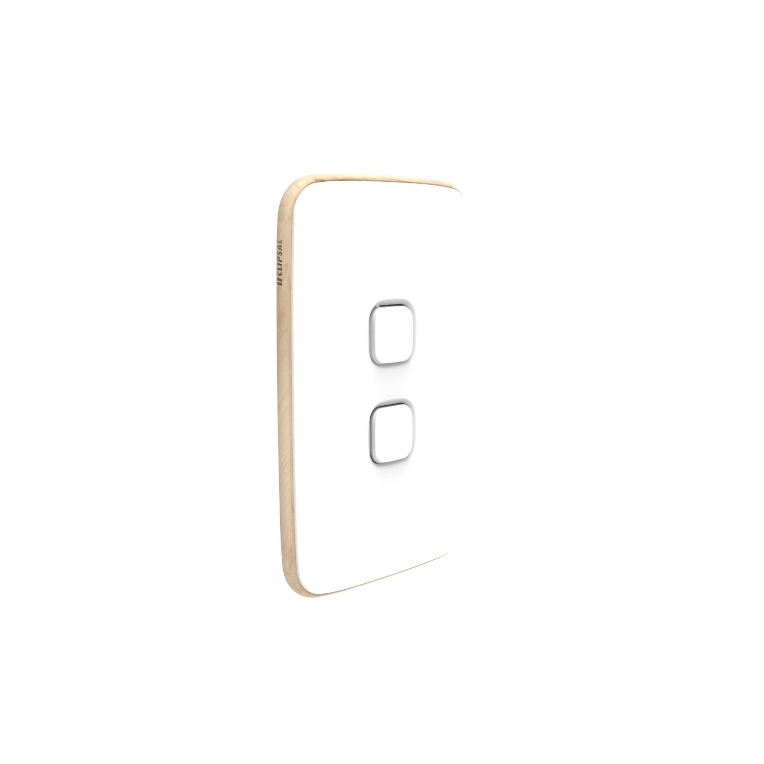 Picture of Essence Switch Plate Skin, Clipsal Iconic, 2 Gang, Vertical/Horizontal, Clip-On
