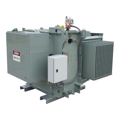 Picture of Transformer, Minera GMX, oil type, 1500kVA, 11kV, 433V, aluminum windings