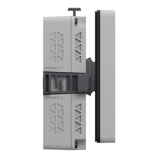 Picture of Basic touch panel modular terminal, Proface STM6000, GP-ProEX, 4"W display, 1 COM, 2 Ethernet, 24V DC