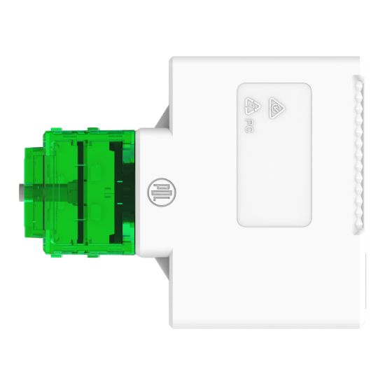 Picture of USB Type C Fast charger module for Pro Series and Iconic ranges, Clipsal Iconic, 25W, 220-240V AC
