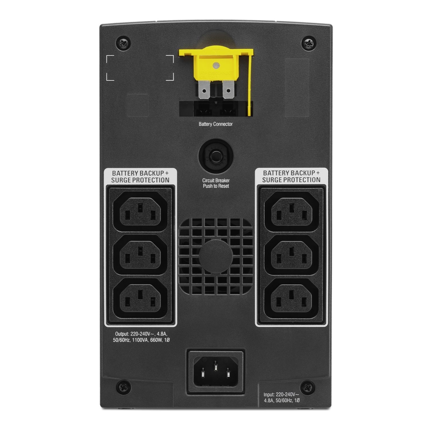 Picture of Schneider Electric Back-UPS, Back-UPS SX3, 1100VA, 230V, AVR, 7 IEC outlets