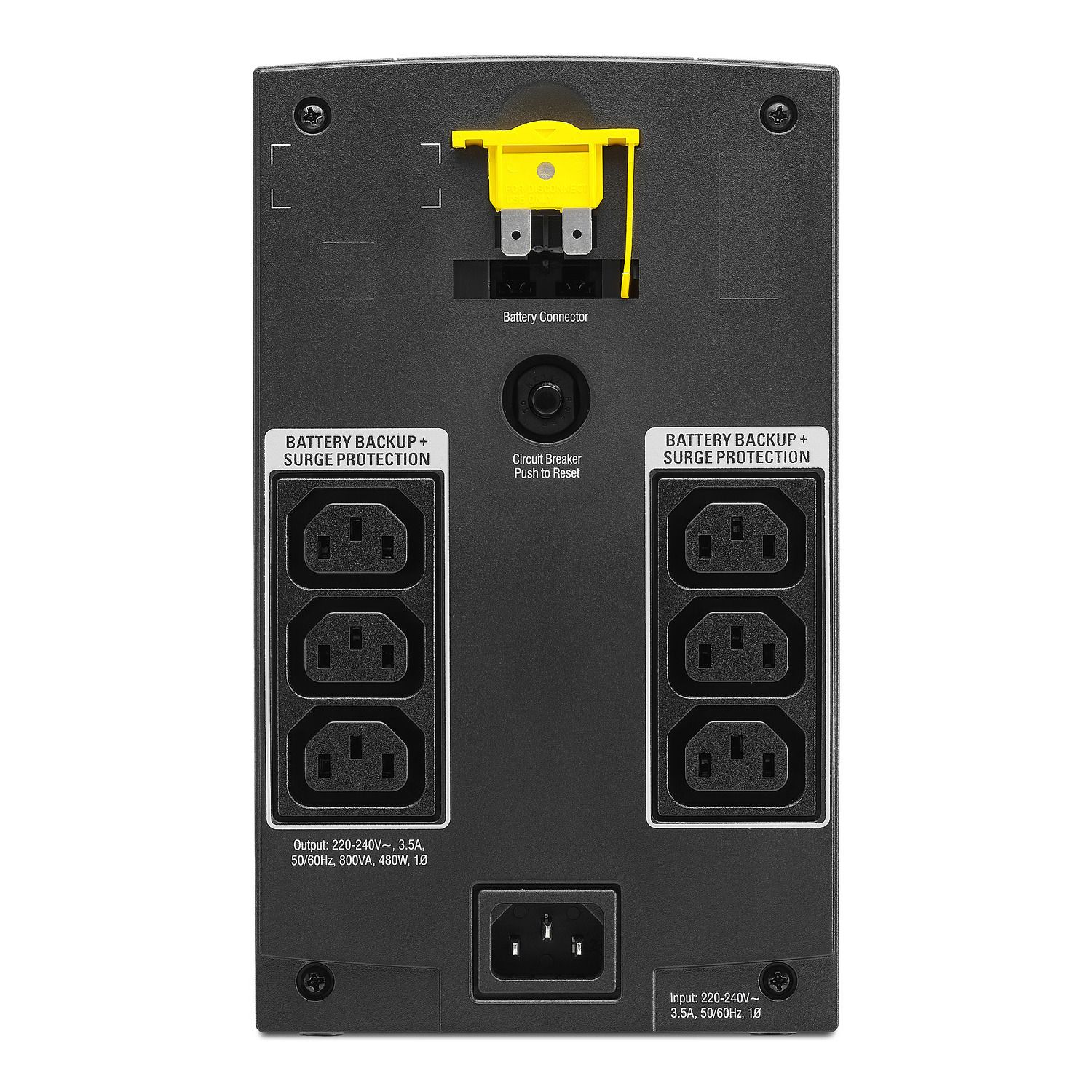 Picture of Schneider Electric Back-UPS, Back-UPS SX3, 800VA, 230V, AVR, 7 IEC outlets