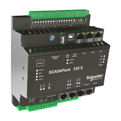 Picture of Smart RTU, SCADAPack 500E, with DNP3 SAv2, 18 DI, 6 AI, 9 DO, 2 AO