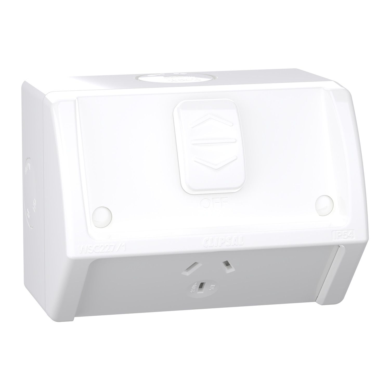 Picture of Socket, Weathershield, Single, 10A, 250VAC, IP54