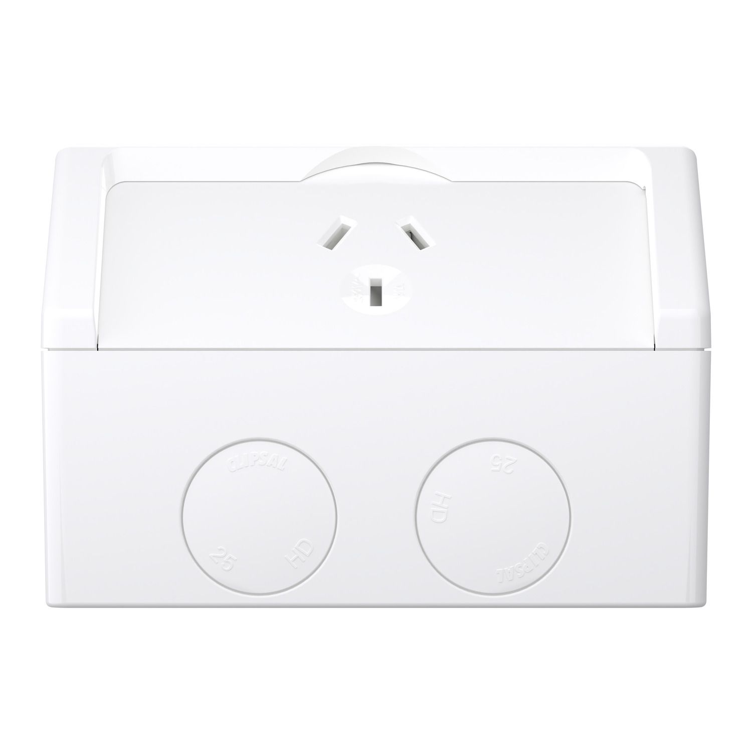 Picture of Socket, Weathershield, Single, 10A, 250VAC, IP54