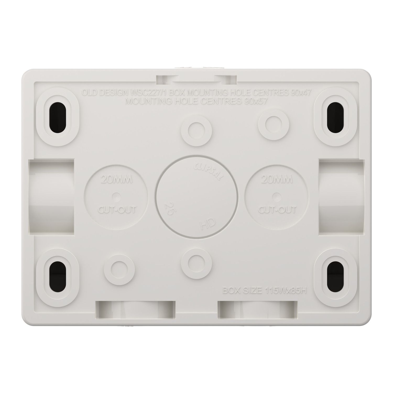 Picture of Socket, Weathershield, Twin, Individually Wired ,10A, 250VAC, IP54