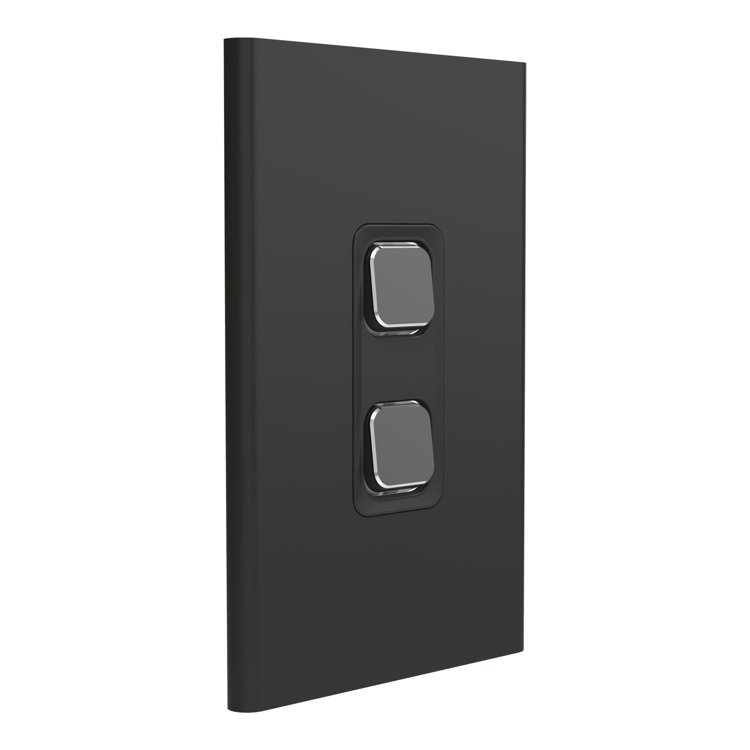 Picture of Styl Switch Plate Skin, Clipsal Iconic, Vertical/Horizontal, 2 Gang