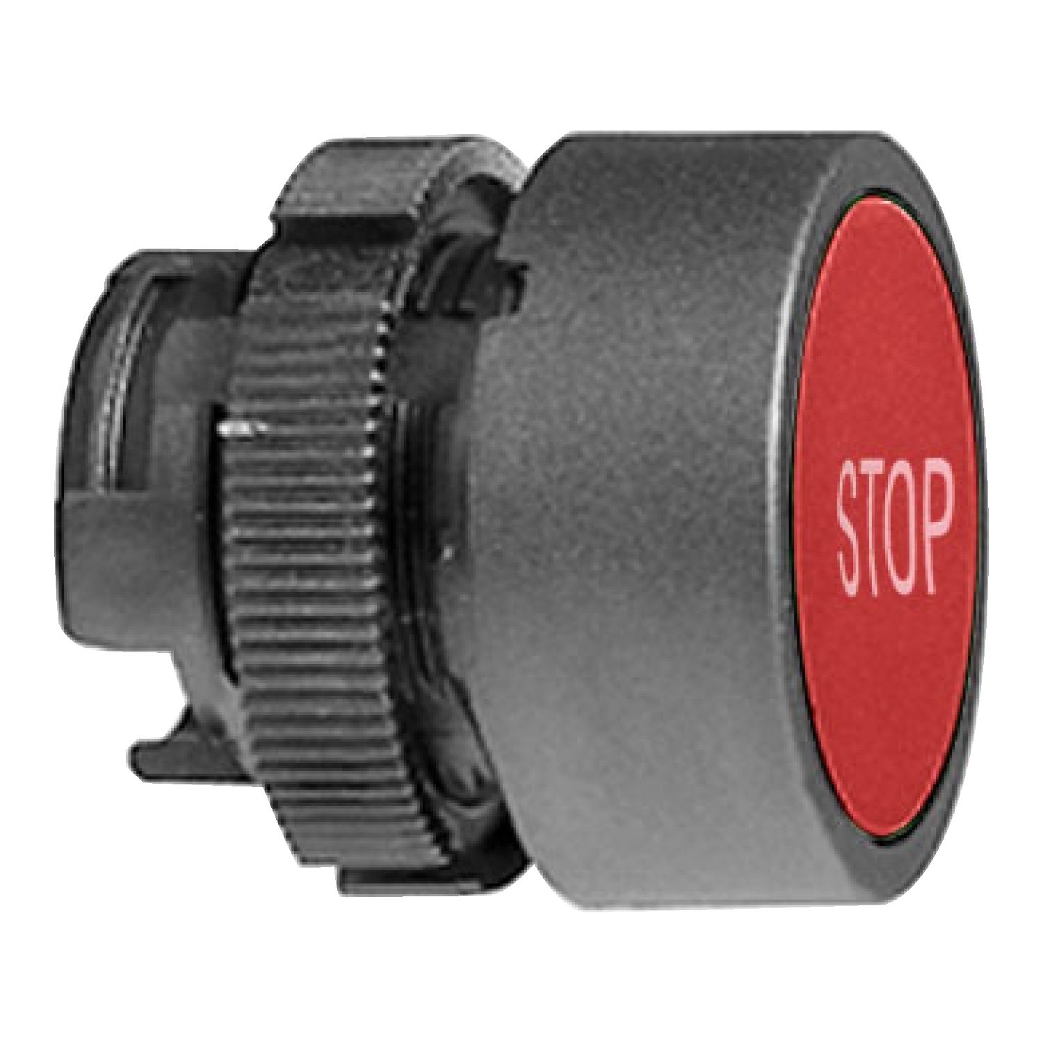 Picture of pushbutton head - Ø 22 - red - STOP