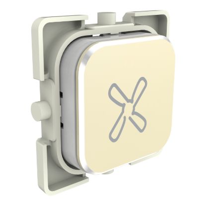 Picture of Push Button Assembly, Clipsal Iconic, Styl, Fan