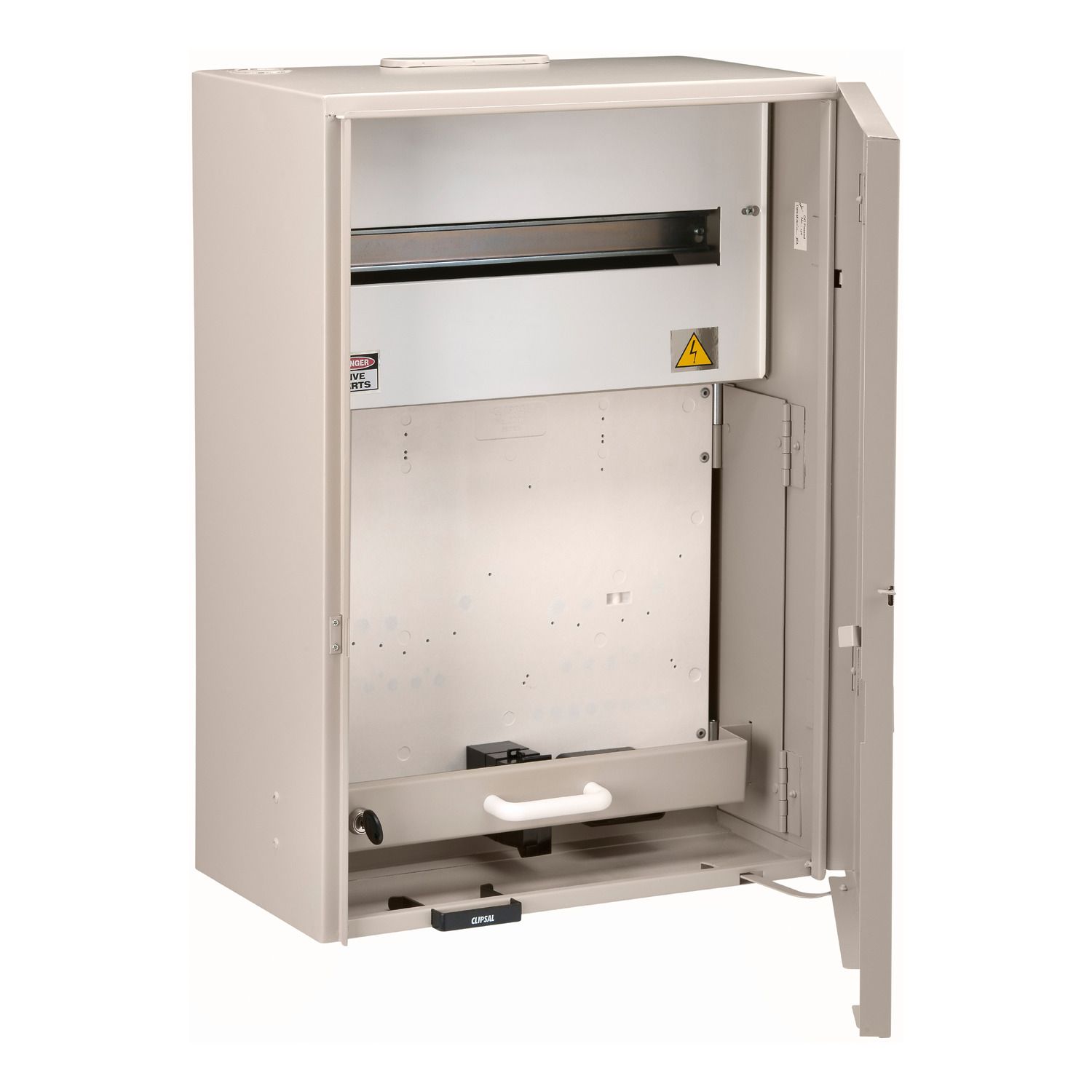 Picture of Meter Box, Clipsal Resi MAX, Victoria 21 Modules With Service Fuse Lock