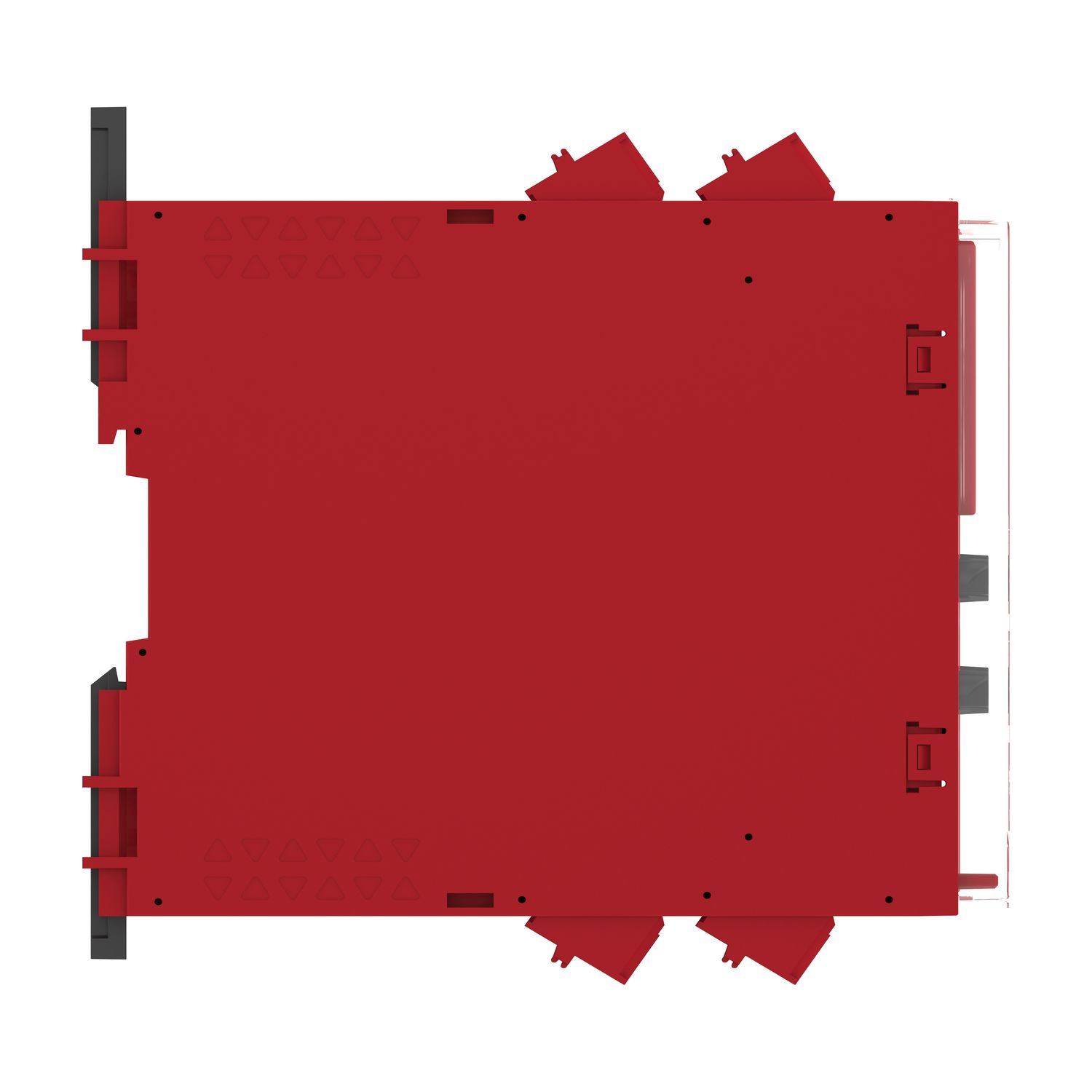 Picture of safety module, Harmony XPSU, Cat4, features XPSUAK with delayed outputs, 48 to 240V AC or DC, spring